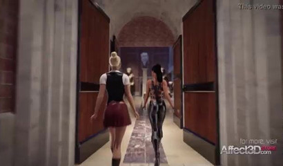 Lesbian 3D sex scene now showing in museums