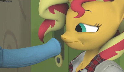 Clean my dick before I stick it in you - My Little Pony 3D porn