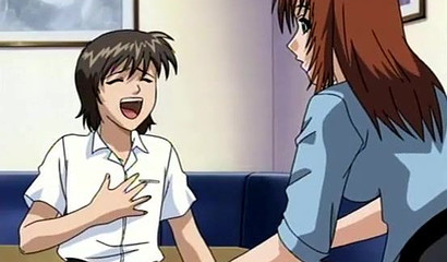 Anime hunk needs nurse's attention at home