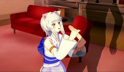 POV Koneko Toujou will do anything to feel warm jizz inside of her