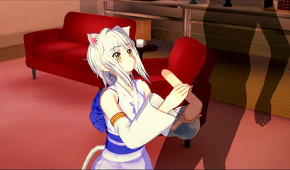 POV Koneko Toujou will do anything to feel warm jizz inside of her