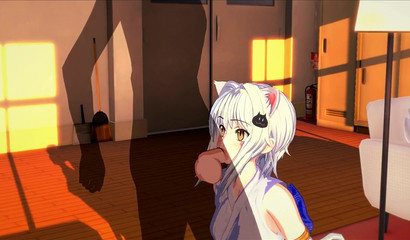 POV Koneko Toujou will do anything to feel warm jizz inside of her