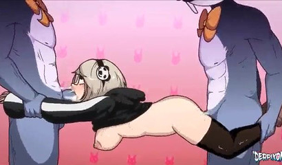 My mouth is too small for your big dick - Anime hentai porn