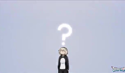 My mouth is too small for your big dick - Anime hentai porn