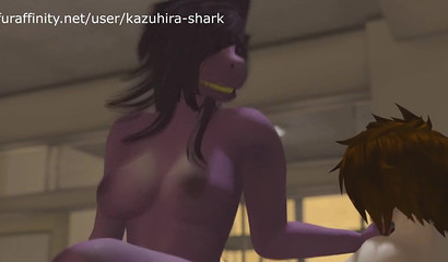 Dirty 3D furry porn after school special