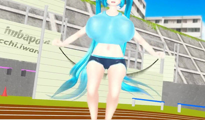 I will fly away if my tits grow any bigger - 3D Anime hentai porn