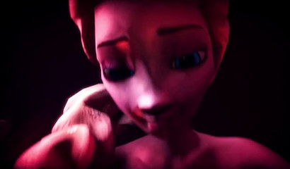 Elsa needs steamy kinky games to warm her Frozen heart