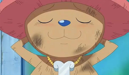 Nami can't take a shower in One Peace