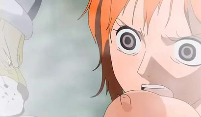 Nami can't take a shower in One Peace