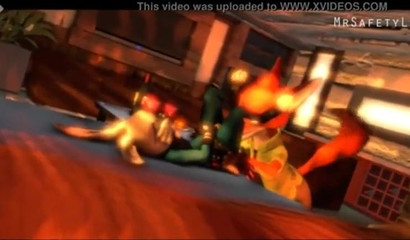 Judy Hopps can't resist taking Nick for a Zootopia ride