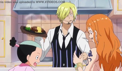 Dare to cook in front of Cat Burglar Nami's nude body