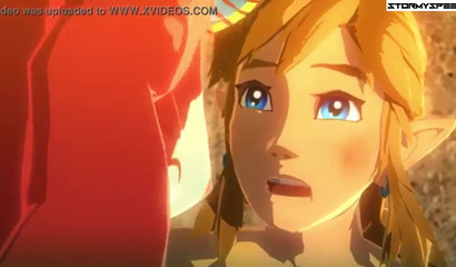 Legend of Zelda with butts who take it up like champs