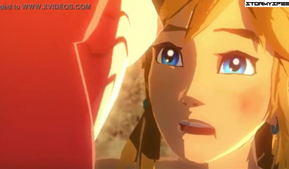 Legend of Zelda with butts who take it up like champs