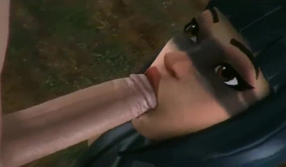 Fortnite tart's moans echoing through the lush forest