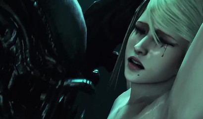 Samus Aran and her obsession with giant ebony cocks - 3D Hentai