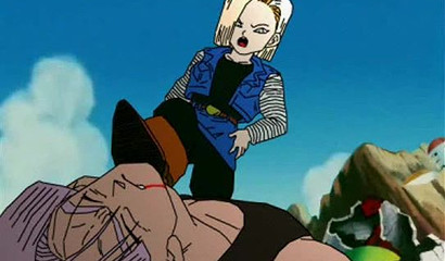 Android 18 bringing and XXX version of Dragon Ball Z