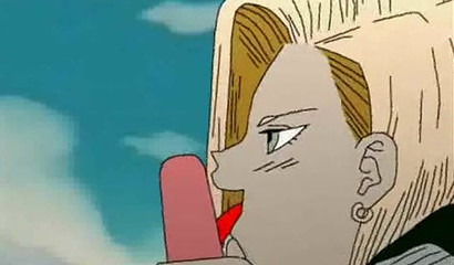 Android 18 bringing and XXX version of Dragon Ball Z