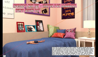 Giantess's slutty thoughts finally fulfilled with a shrunken man