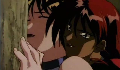 Lesbian Hentai - who says that Yuri lezzies don't love bondage