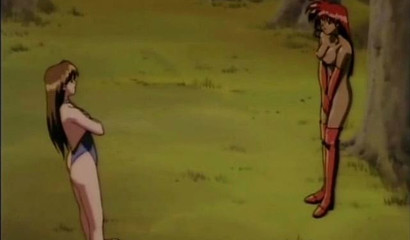 Lesbian Hentai - who says that Yuri lezzies don't love bondage