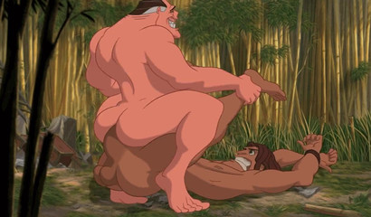 When Tarzan hops into Hentai things get a little rough