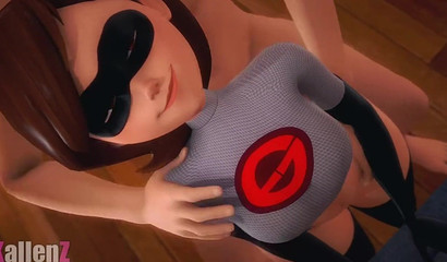 Elastigirl turning the Incredibles into a fuck fest