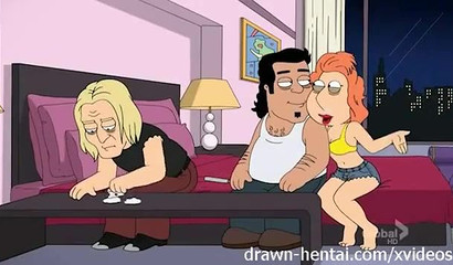 Lois and Meg Griffin turning the Family Guy into a hardcore spectacle