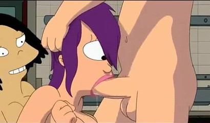 Utterly horny side of Futurama's animated characters