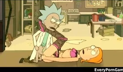 Rick From Rick And Morty Fucking Game