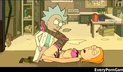 Rick From Rick And Morty Fucking Game