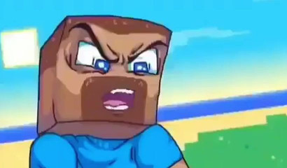 Creeper Brutal Destroyed By Minecraft Steve (hd)