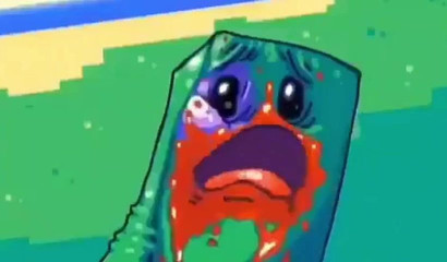 Creeper Brutal Destroyed By Minecraft Steve (hd)