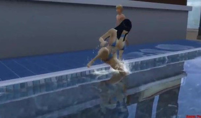 Naruto and Hinata and their hot 3d sex in a cozy bedroom