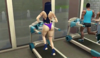 Naruto and Hinata and their hot 3d sex in a cozy bedroom