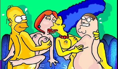 Griffins and Simpsons Parody Hentai