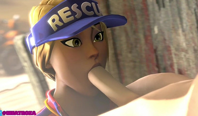 Fortnite | Sun Strider Oral Sex | Audio: At