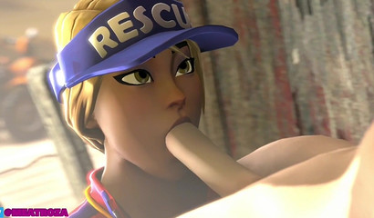 Fortnite | Sun Strider Oral Sex | Audio: At