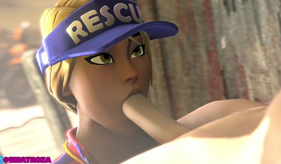 Fortnite | Sun Strider Oral Sex | Audio: At