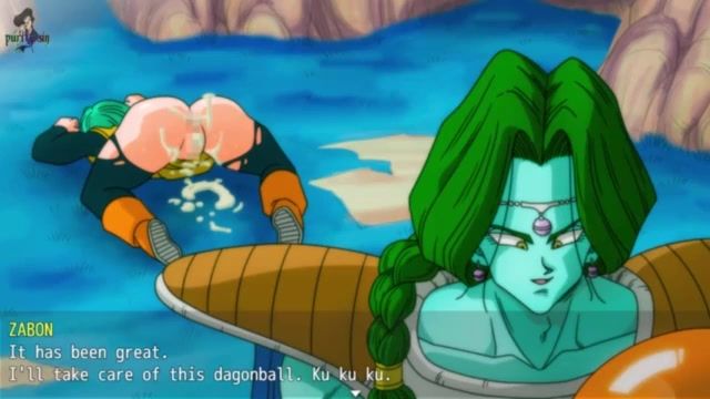 Bulma's sexual adventures in a hot porn game