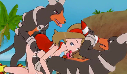 3D cartoon compilation with fucking cartoon characters Pokemon&#34;