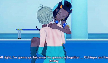 Blowjob and first-person sex with a beautiful mulatto Nessa