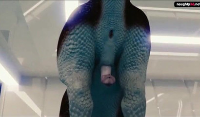 Extreme Furry Dragon Sextoy Fuck