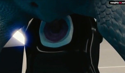 Extreme Furry Dragon Sextoy Fuck