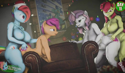 [FUTA] The Twelve Fucks Of Dash-mas!