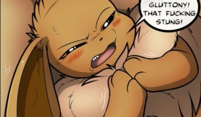 Pokemon have animal sex in a colorful XXX cartoon comic