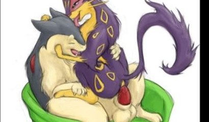 A huge number of different Pokemon in a large XXX compilation