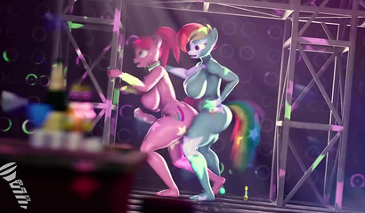 Futa Rainbow Dash Twerk Club [ScrewingWithSFM]
