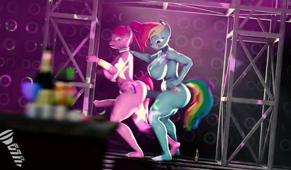 Futa Rainbow Dash Twerk Club [ScrewingWithSFM]