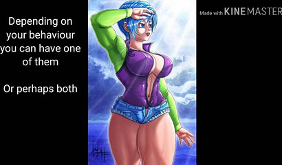 Nymphomaniac Bulma masturbates, sucks dicks and fucks in a collection of porn pictures