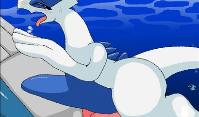 Water Pokemon enjoy sex in XXX flash game